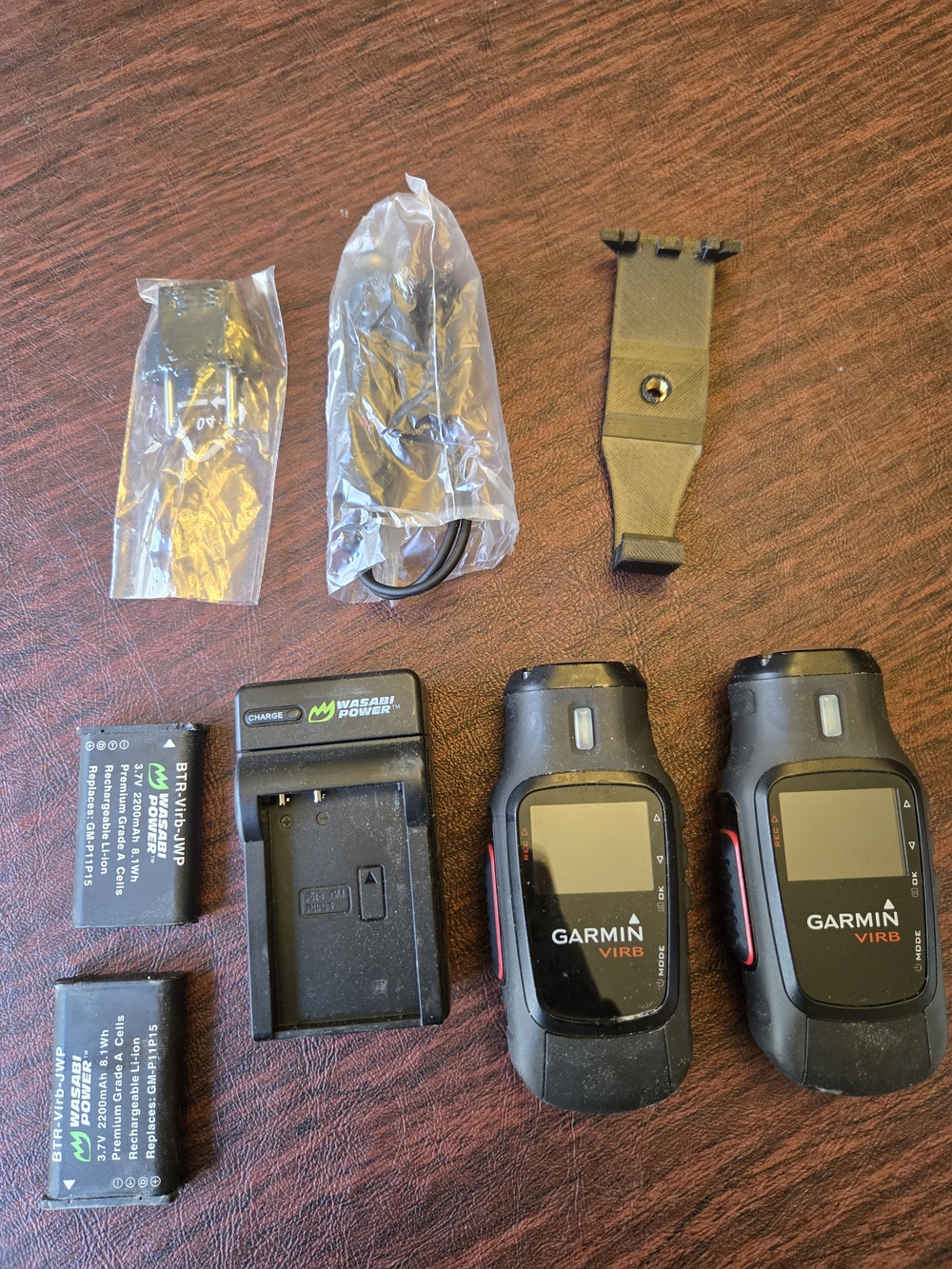 Garmin VIRB Action Cameras and Accessories - Black with Red Accents